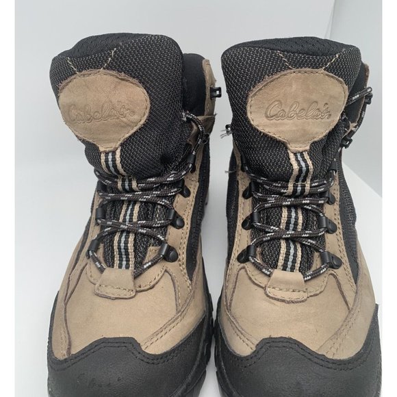 Cabela\'s Gore-Tex Vibram Boots Ankle Hiking Hunting Rubber 81-2954 Shoe Sz 8 main image 10
